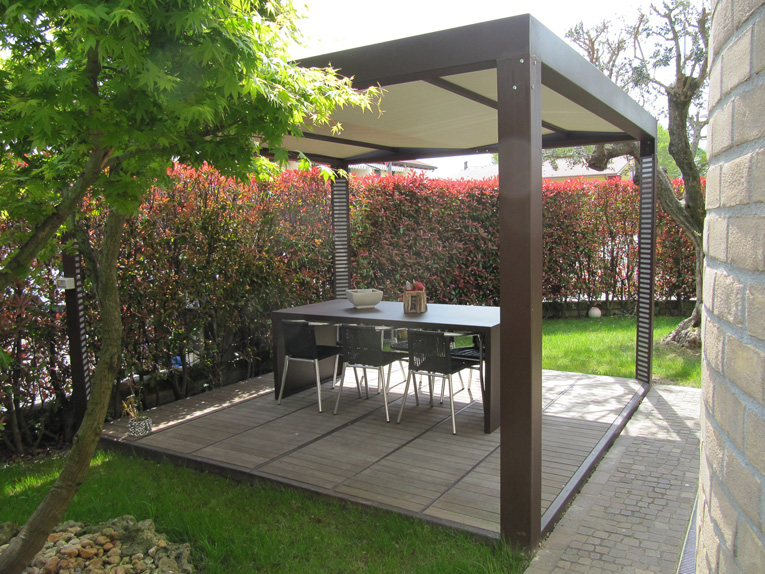 Gazebo vista completa