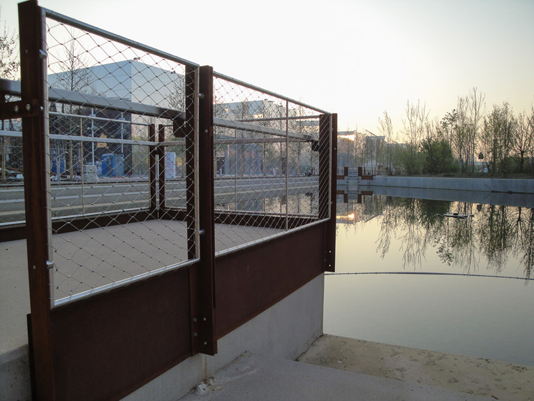 Parapetti in corten