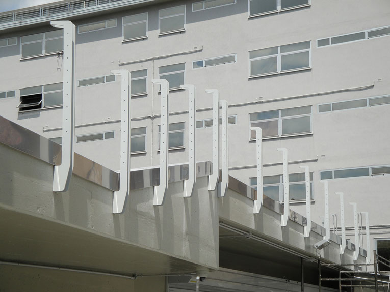 parapetto in ferro