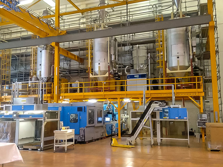 smontaggio impianti produttivi