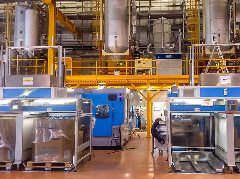 smontaggio impianti produttivi