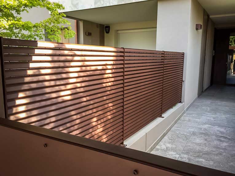 parapetto di protezione residenza zeld