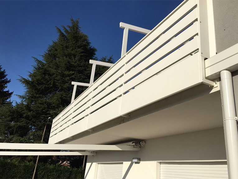 terrazza carpenteria ferro