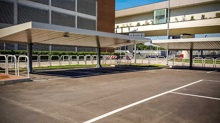 copertura perimetrale parcheggio aeroporto 8