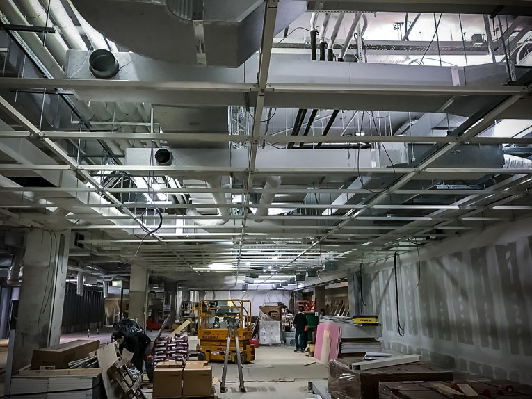 struttura controsoffitto