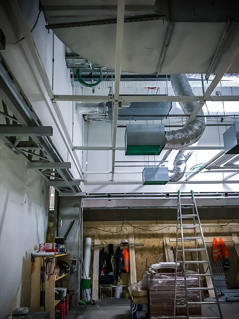 struttura controsoffitto