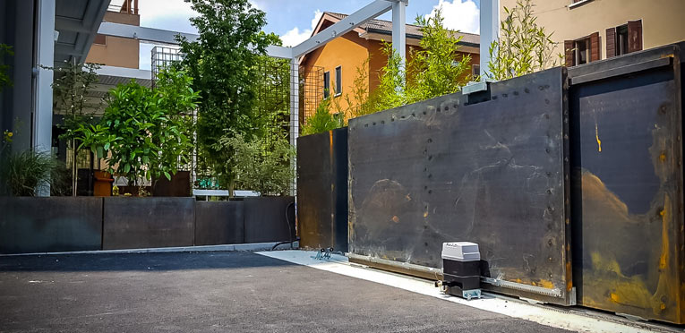 cancello corten dettaglio anda 2