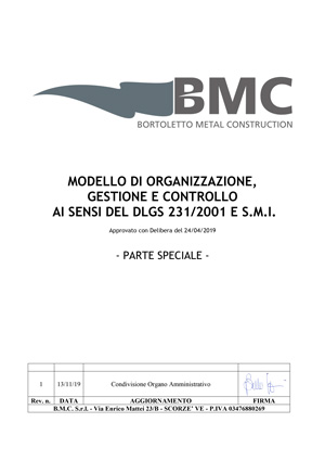 Modello di Organizzazione